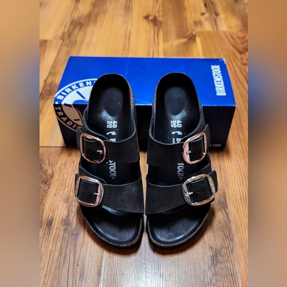 BIRKENSTOCK, Arizona Big Buckle, Size 40